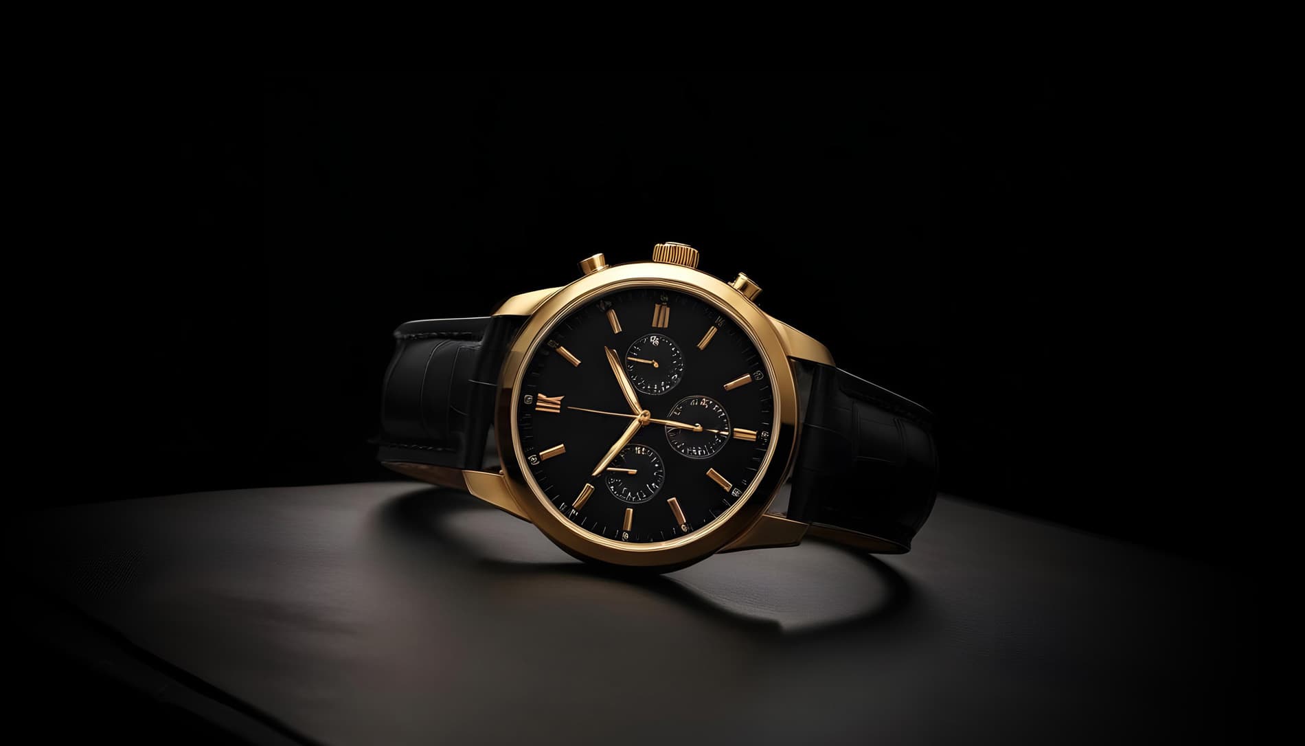 a man polishing a watch